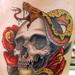 Tattoos - Skull and snake tattoo - 82209